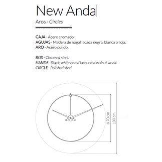 Wall Clock New And a - NOM-NAL000N | ISACONTRACT.COM