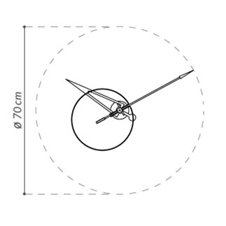 Orologio da parete Cris | ISA Project