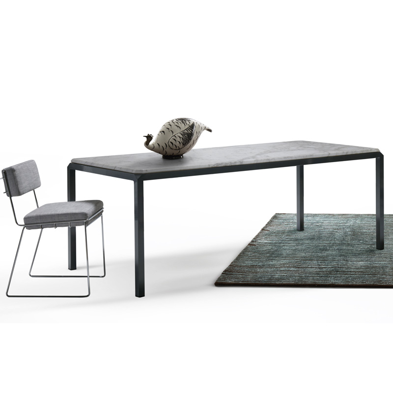 Dining table with marble top - Bebop | IsaProject