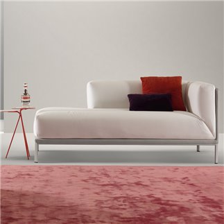 Dormeuse Sofa in fabric - Clou | IsaProject