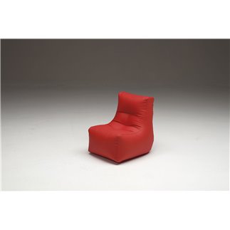 Padded Armchair in Eco-leather - Morfino | Casamania