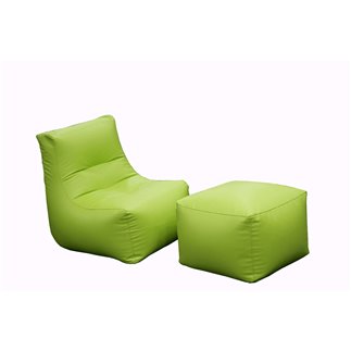 Padded Armchair in Eco-leather - Morfino | Casamania