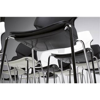 Stackable Chair in Polypropylene - Stereo | Casamania