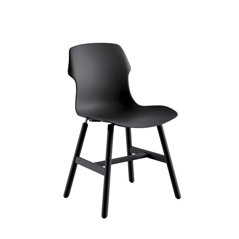 Polypropylene Chair with Metal Legs - Stereo Metal | Casamania