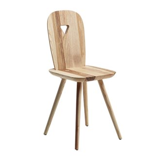 Interior Chair in Ash Wood - La Dina | Casamania