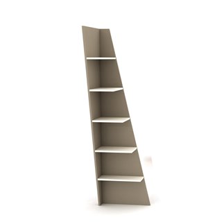 Lacquered Corner Bookshelf - Esquina | IsaProject