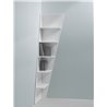 Lacquered Corner Bookshelf - Esquina