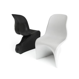 Set of 2 Chairs in Polyethylene - Him&Her | Casamania