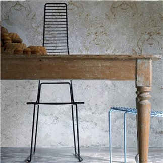 Metal Chair with High Backrest - Alieno High | Casamania