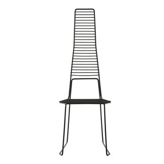 Metal Chair with High Backrest - Alieno High | Casamania