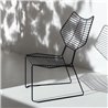 Alieno metal lounge chair indoor/outdoor