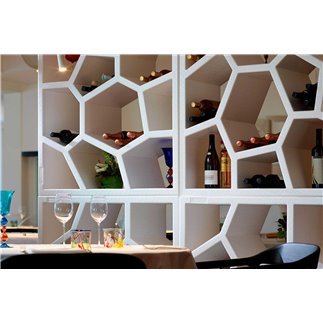 Polypropylene Modular Bookcase - Opus Incertum | Casamania