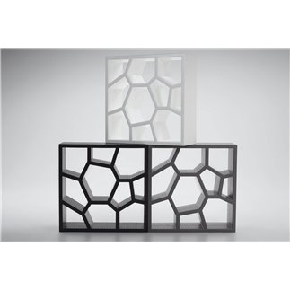 Polypropylene Modular Bookcase - Opus Incertum | Casamania