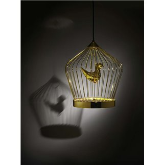 Suspended Lamp in Metal - Twee T | Casamania