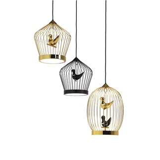 Suspended Lamp in Metal - Twee T | Casamania