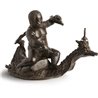 Statua in bronzo - Morgante su Drago