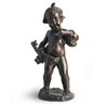 Statua in bronzo - Putto con Oche