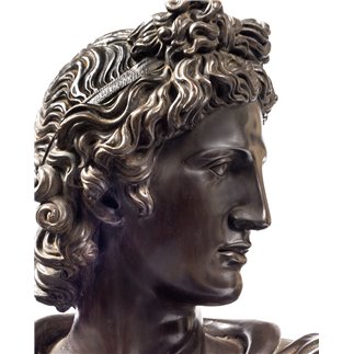 Bronze and marble statue - Bust of Apollo - Statues and sculptures - ISA Project