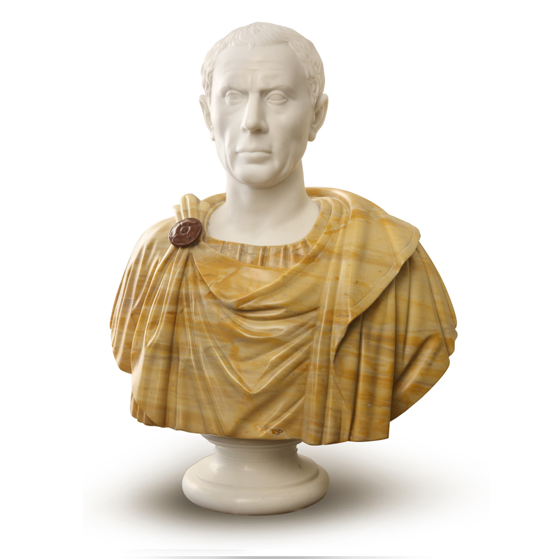 Bust of Julius Ceasar marble sculpture - FONSTPIECLA6 | ISA Project