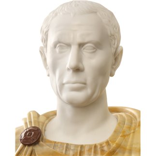 Bust of Julius Ceasar marble sculpture - FONSTPIECLA6 | ISA Project