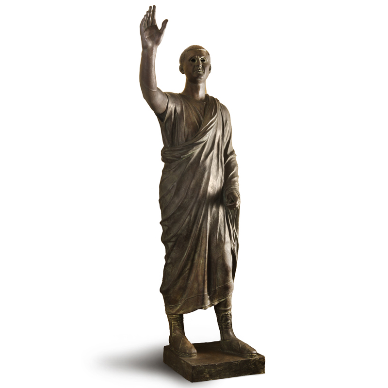 Etruscan Orator bronze sculpture - FONSTMETCCO3 | ISA Project