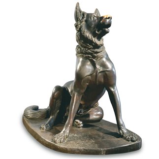 Molosser Dog bronze statue - FONSTMETCLA40 | ISA Project