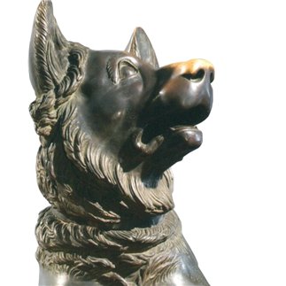 Molosser Dog bronze statue - FONSTMETCLA40 | ISA Project