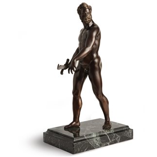 Statua in bronzo e marmo - Ercole con Spada |ISA Project