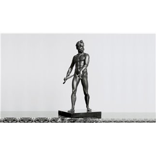 Hercules with Sword bronze and marble statue - FONSTMETCLA50 | ISA Project