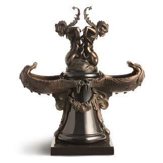 Fountain of the sea Monsters bronze and marble sculpture - FONSTMETCLA52 | ISA Project