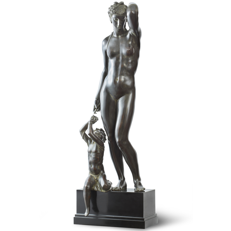 Statua in bronzo e marmo - Danae | ISA Project