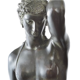 Danae bronze and marble sculpture - FONSTMETCLA62 | ISA Project