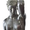 Statua in bronzo e marmo - Danae