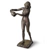 Statua in bronzo - Donna con vaso