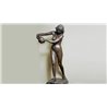 Statua in bronzo - Donna con vaso