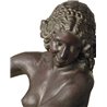 Statua in bronzo - Donna con vaso