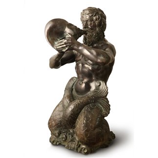 TRITON, ORIGINAL BY THE SCULPTOR SERGIO BENVENUTI. - FONSTMETCNO24