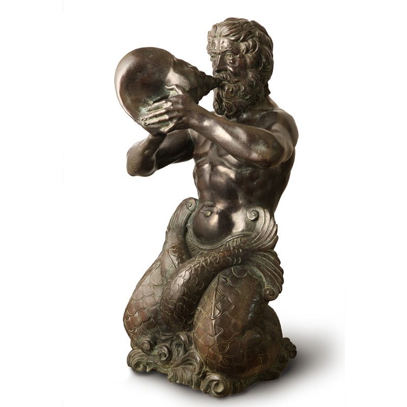 TRITON, ORIGINAL BY THE SCULPTOR SERGIO BENVENUTI. - FONSTMETCNO24