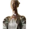 Statua in bronzo - Ballerina con blusa