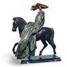 Bronze statue with marble base - Modern Amazon