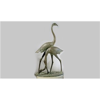 Flamingoes bronze statue - FONSTMETMOD22 | ISA Project