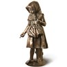 Paesant Girl bronze statue