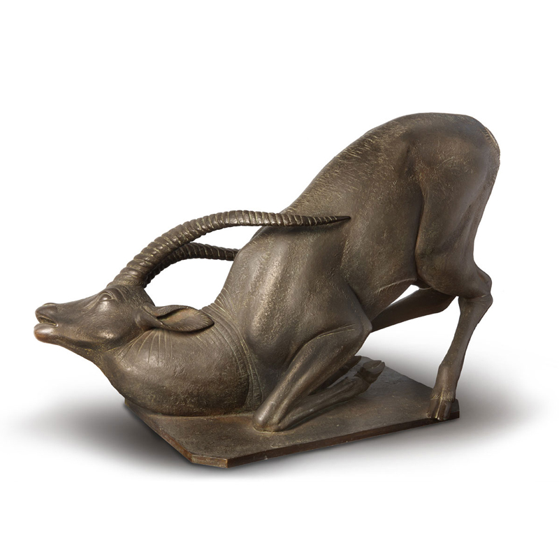 Dying Ram bronze sculpture - FONSTMETMOD37 | ISA Project