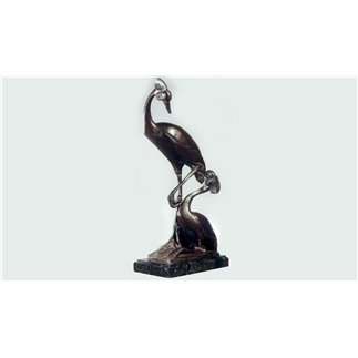 LAPWINGS, POSTHUMOUS REPRODUCTION OF THE ORIGINAL BY THE SCULPTOR SIRIO TOFANARI. - FONSTMETMOD38