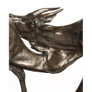 Statua in bronzo fuso - Antilopi - Sculture - ISA Project