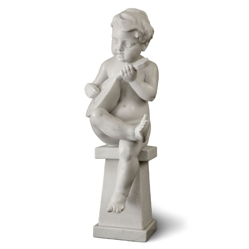 MANDOLIN PLAYER, ORIGINAL BY THE SCULPTOR VIVIANI. - FONSTPIECNO9