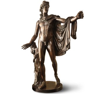 Bronze statue - Apollo Belvedere - ISA Project