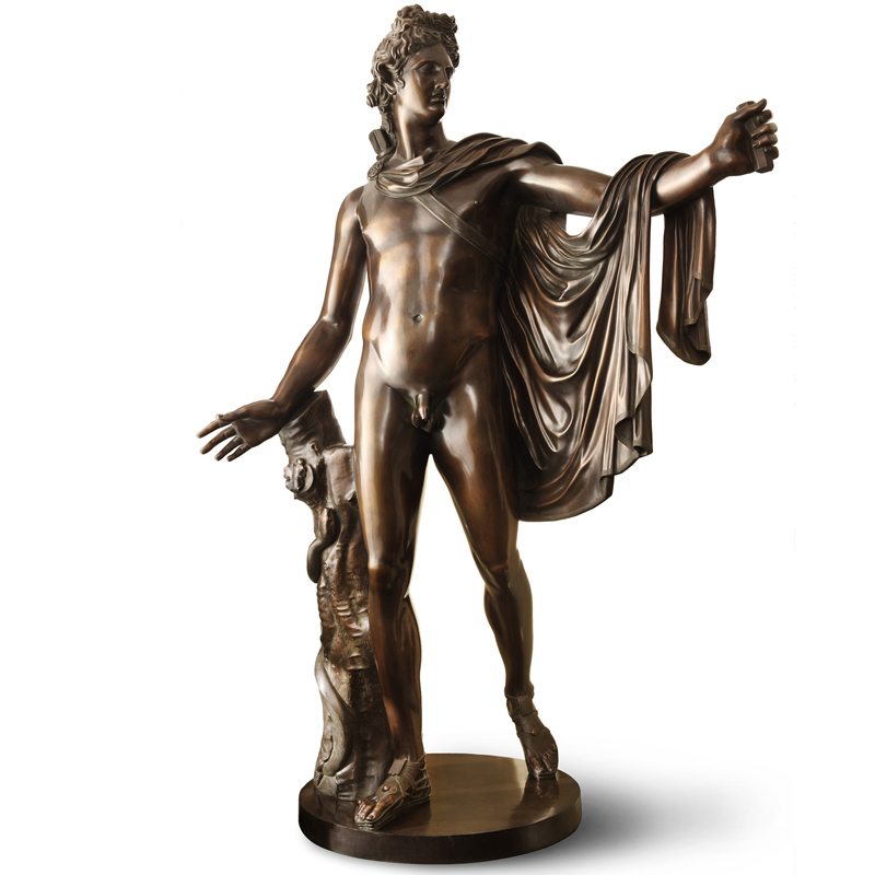 Bronze statue - Apollo Belvedere - ISA Project