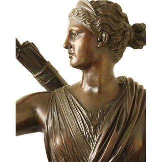 Diana Cacciatrice statua in bronzo - FONSTMETCLA74 | ISA Project