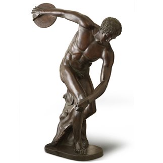 Discus Thrower bronze statue - FONSTMETCLA75 | ISA Project